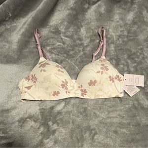 Orchid Bloom" The Bliss" Lightly Lined Wire-free Bra-Auden